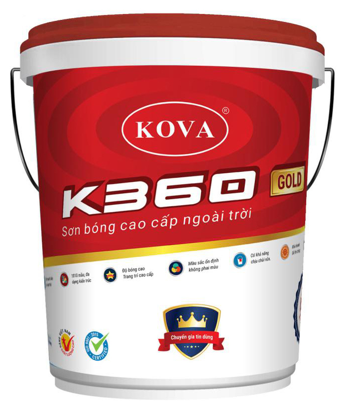 Câu hỏi thường gặp về sơn Kova K360