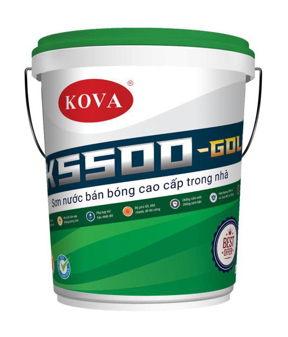 Sơn Kova K5500 Gold - Giới thiệu chi tiết